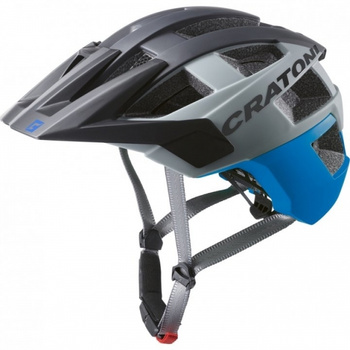 Kask Cratoni AllSet MTB czarno-niebieski matt