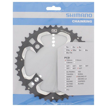 Zębatka Shimano Deore XT FC-M770 42T 104mm 10s