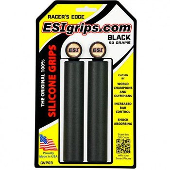 Chwyty ESI Grips Racer's Edge czarne