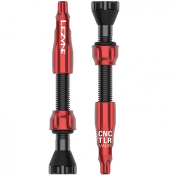 Zawór Lezyne Tubeless Valve CNC 44mm 2szt. czerwone