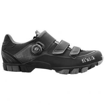 Buty Fizik M6B Uomo MTB - czarno/srebrne