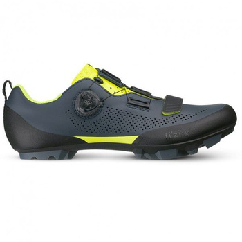 Buty Fizik Terra X5  MTB - szaro/żółte fluo