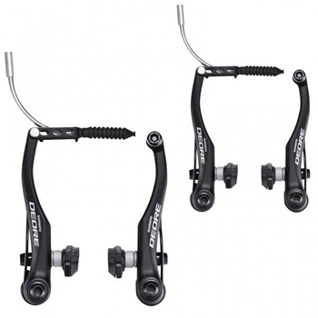 Hamulce Shimano Deore BR-T610 V-Brake czarne komplet