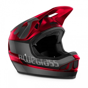 Kask Bluegrass Legit Fullface MTB czarno-czerwony